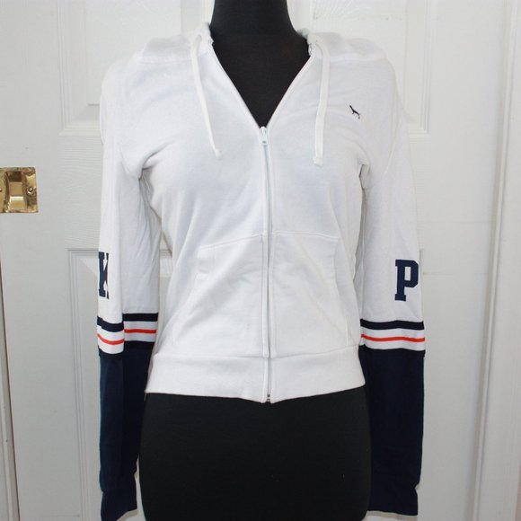 VS Pink White Jacket - Picture 1 of 3